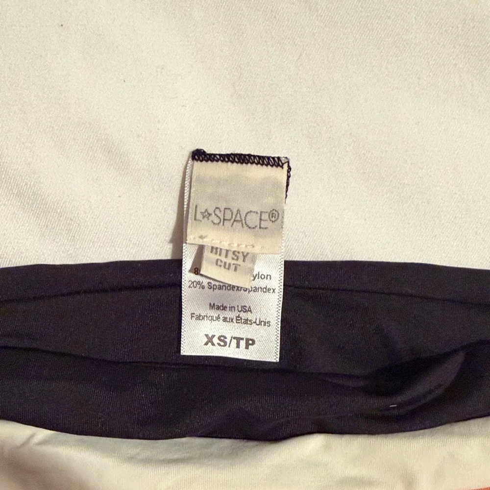 Black High-Waisted Bikini Bottom - Picture 3 of 3